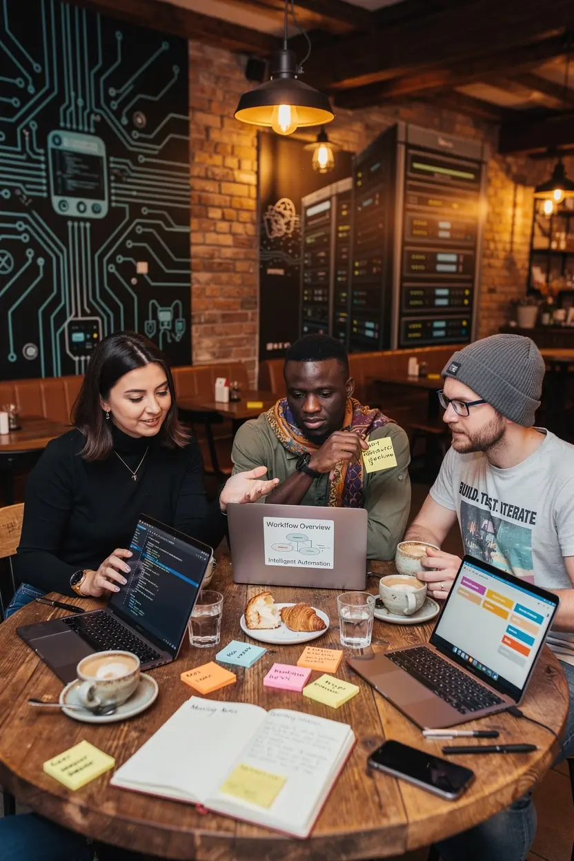 Strategii de integrare software pentru automatizare inteligentă.